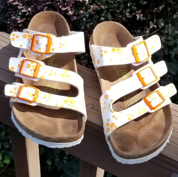 Birkenstock Shoes - Birkenstock Papillio 3 Buckle Straps Sandals Flats